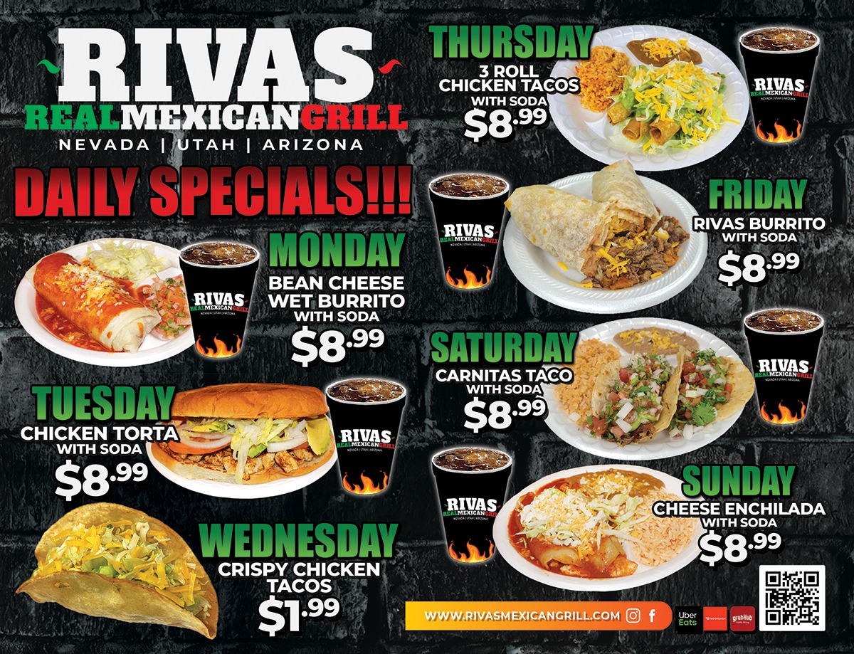 Rivas Mexican Grill #8 Menu-4